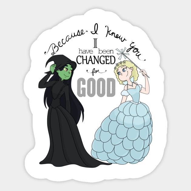 I have been changed for Good Sticker by Limethyst